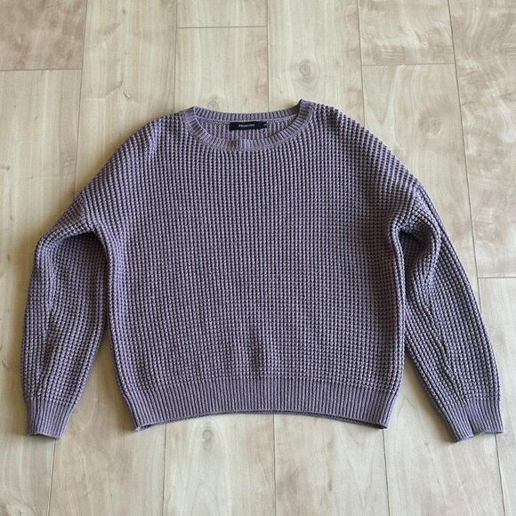 Women's Purple and Brown Jumper - Picture 1 of 2